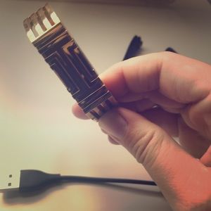 FitBit Flex with Tory Burch bangle